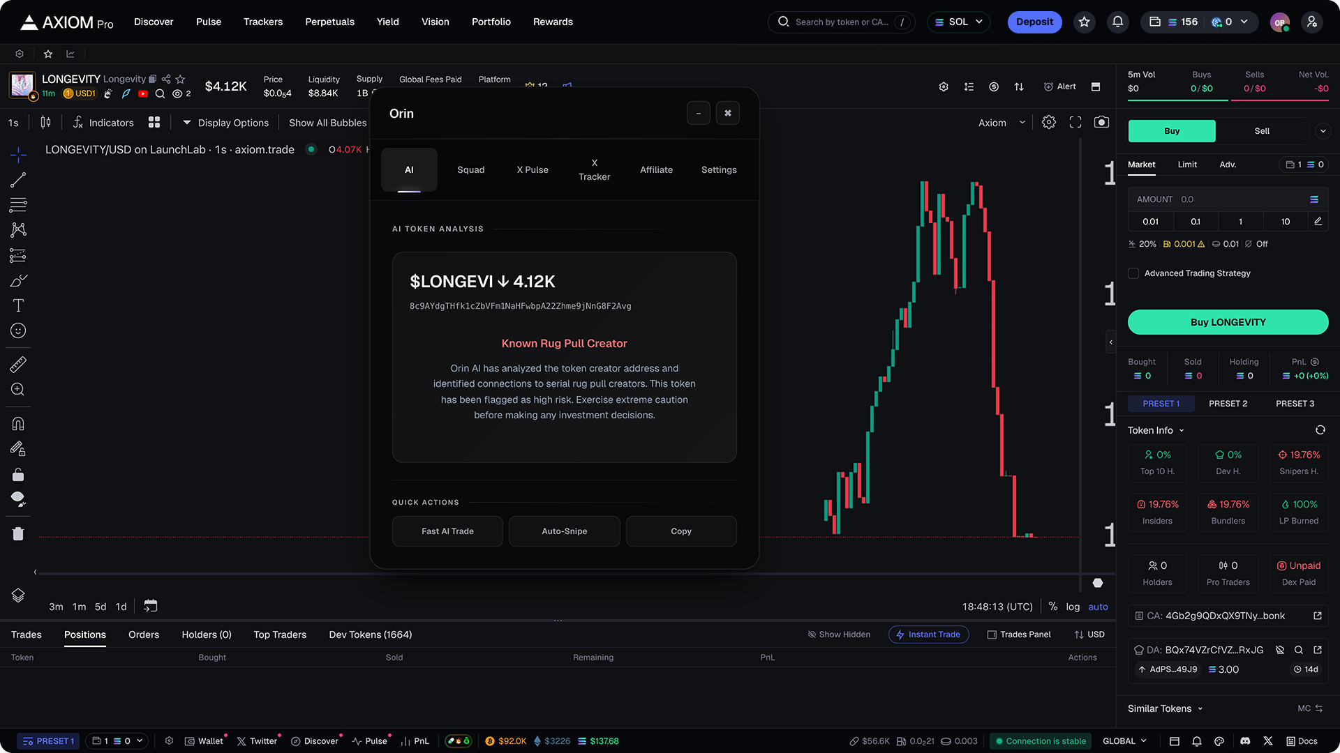 Orin interface preview